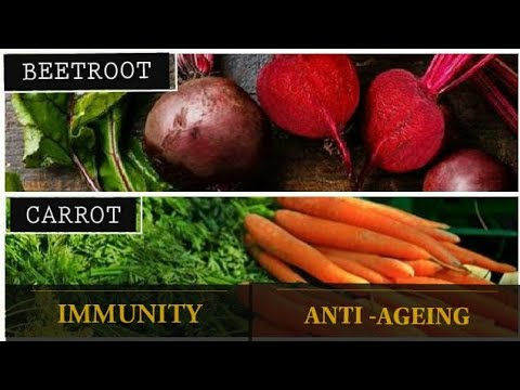 #Beetroot#Carrot#Immunity Anti ageing and immunity boosting vegetables in winter you must eat