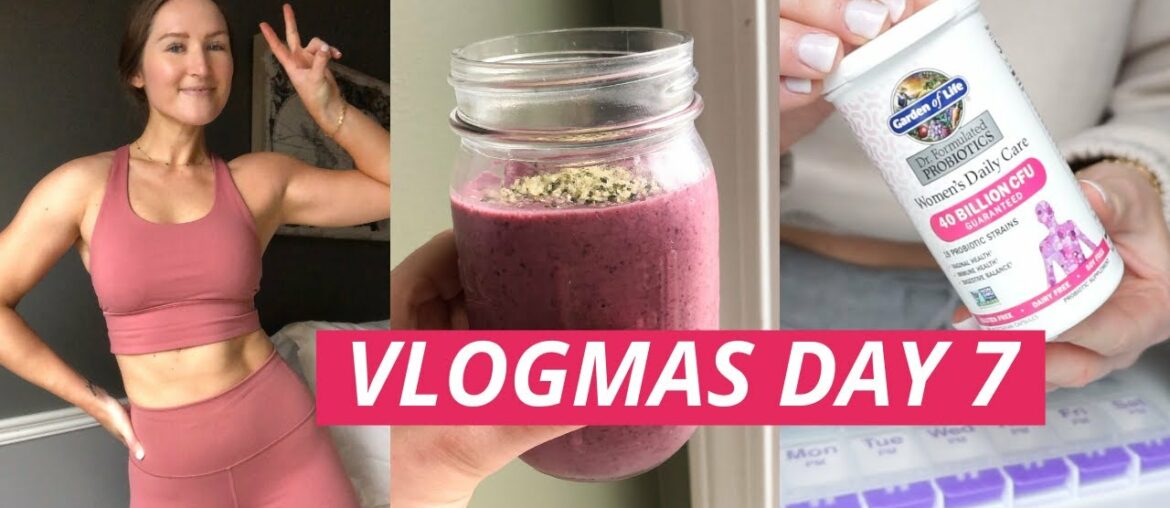 at-home workout + the supplements i take every day!