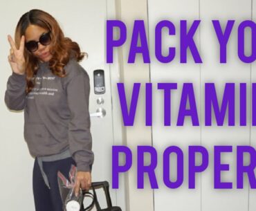 VLOGMAS DAY 6 - How TO PACK Your Supplements!