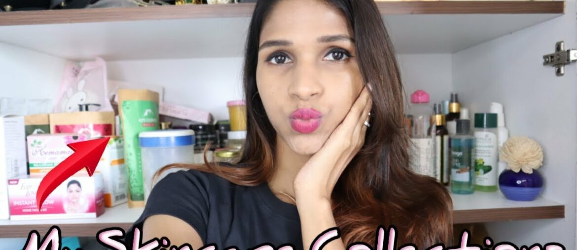 My Skincare Collections in Tamil | Natural Skincare  | Basic things to use for Skincare #skincare