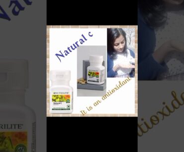 natural c it is an antioxidant #nutrilite #anway #naturalc #immunity #antioxident