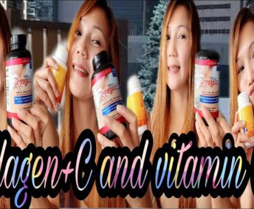 my daily routine food supplements collagen+C and vitamin C