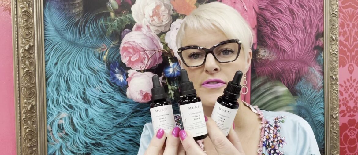 Mukti Vital serums A B C ~ V For hair and Beauty Merivale Christchurch