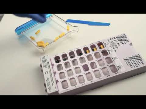 Ezy Dose Disposable 31 Day Pill Medicine Vitamin Organizer Box  Monthly Planner  Kit Inclu