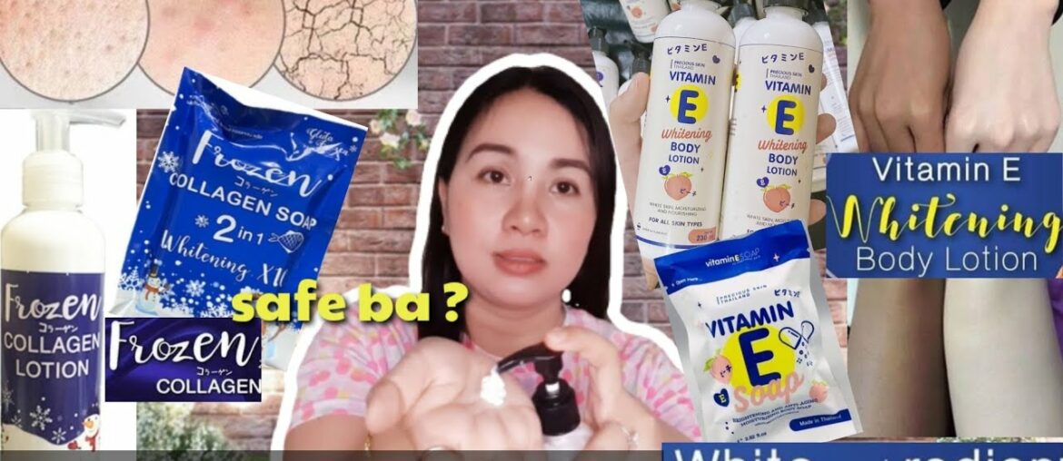 VITAMIN E WHITENING  FROM THAILAND HONEST REVIEW | FROZEN COLLAGEN UPDATE | ALIN ANG MAS EFFECTIVE?