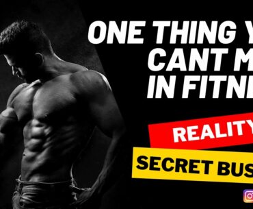 Only One Thing You Need to Know about FITNESS