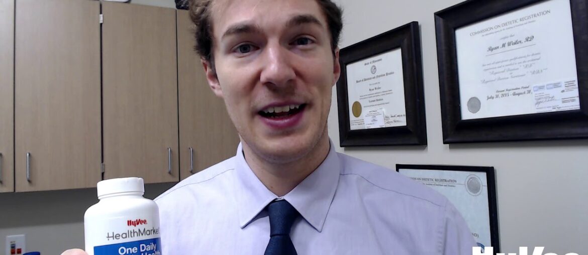 Fill in the gaps of a balanced diet with a multivitamin