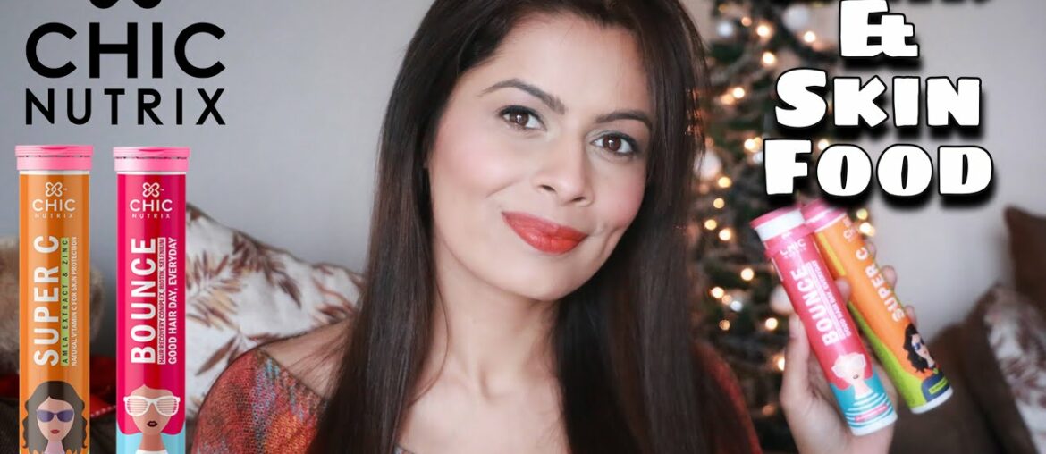 Hair & Skin Food | Chicnutrix supplements | Bounce & Super C | Biotin & Vitamin C | Kavya K