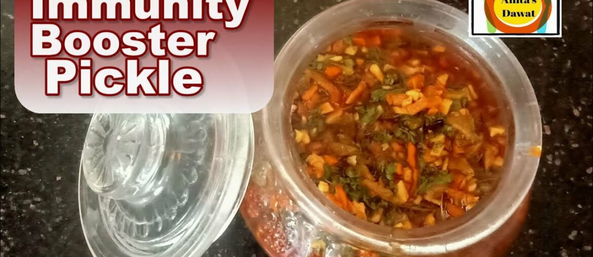 Immunity Booster Pickle/Covid19 Special Recipe/No Oil Winter Pickle/