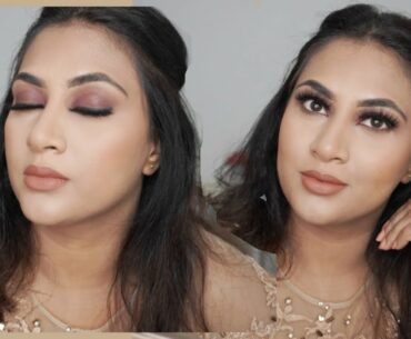 EASY HOLIDAY MAKEUP LOOK 2020 | PARTY SEASON NUDE MAKEUP 2020