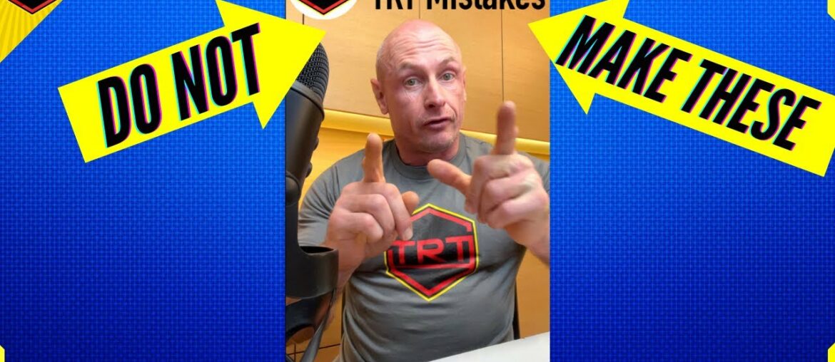 Testosterone Therapy Mistakes #shorts