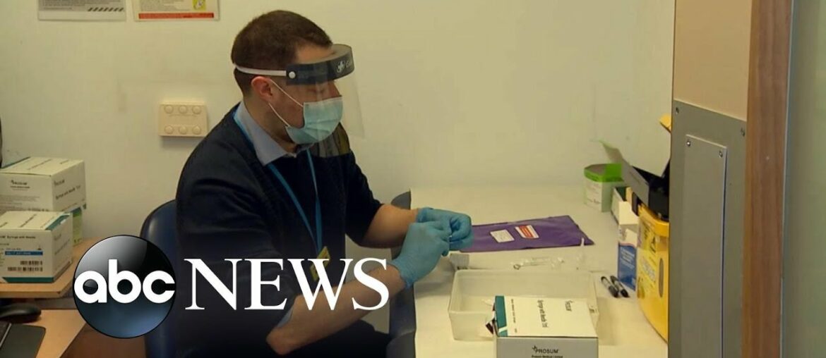 COVID-19 vaccine reaction in UK