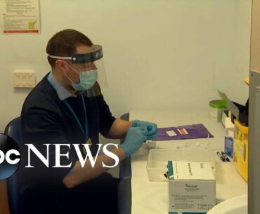 COVID-19 vaccine reaction in UK