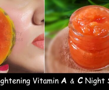 She is 51 but has GLASS Skin | Vitamin A & C Night Cream/Serum to Remove Winkles & Skin Tightening