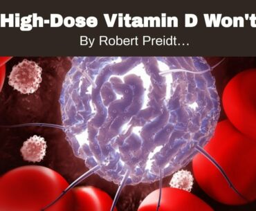 High-Dose Vitamin D Won't Prevent Seniors' Falls