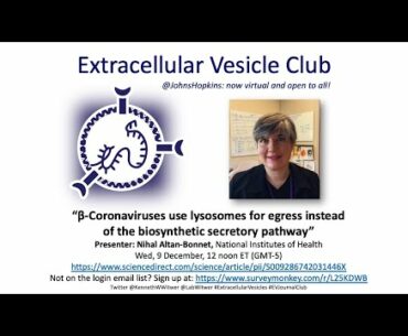 Nihal Altan-Bonnet: Beta-Coronaviruses use lysosomes for egress