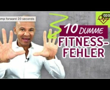 10 dumme Fitness Fehler die JEDER macht auch ich !