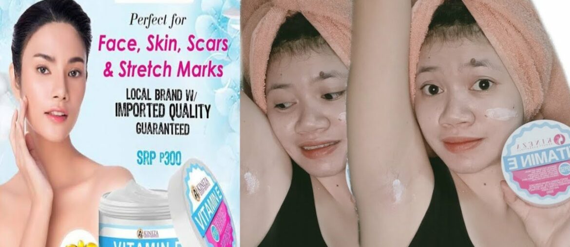 Kineza Vitamin e cream | Face and Underarm review