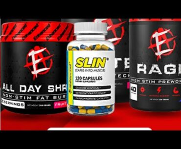 Supplements that I brought to the gym and work today