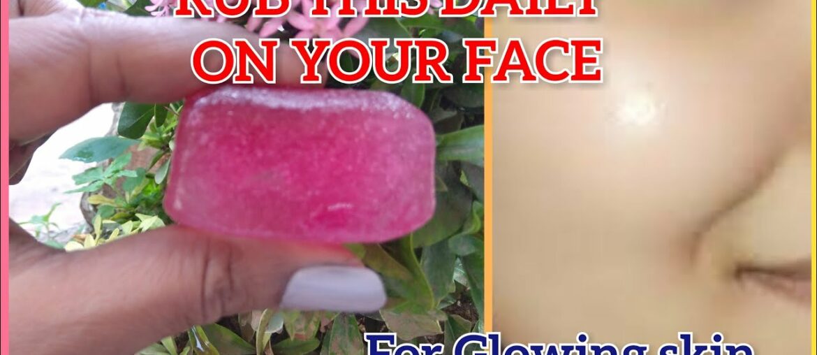 RUB THIS DAILY ON YOUR FACE FOR GLOWING SKIN | MULTI VITAMIN SKIN CARE | FOR ALL SKIN TYPES