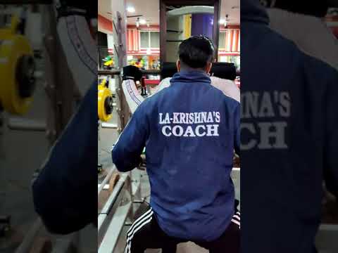 Heavy squats 120kg body weight 55kg