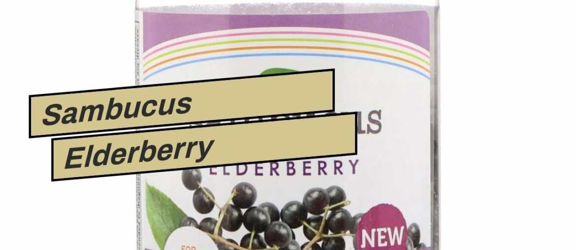 Sambucus Elderberry Gummies Herbal Supplements, 60 Count - Pack of 2