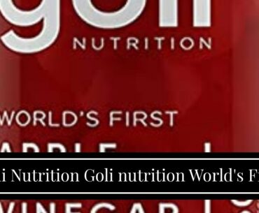 Goli Nutrition Goli nutrition World's First Apple Cider Vinegar Gummies 60 Count, 60 Count