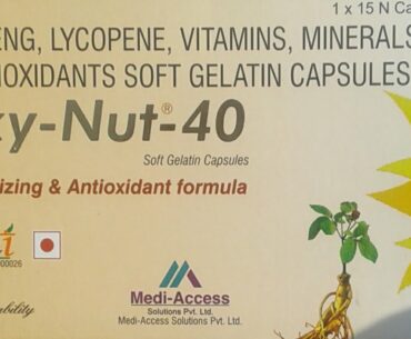 Best Multivitamin, Maltimineral,Lycopene & ginseng Capsules, Oxy-Nut-40 Capsules,Dr. Pk  Vaidya