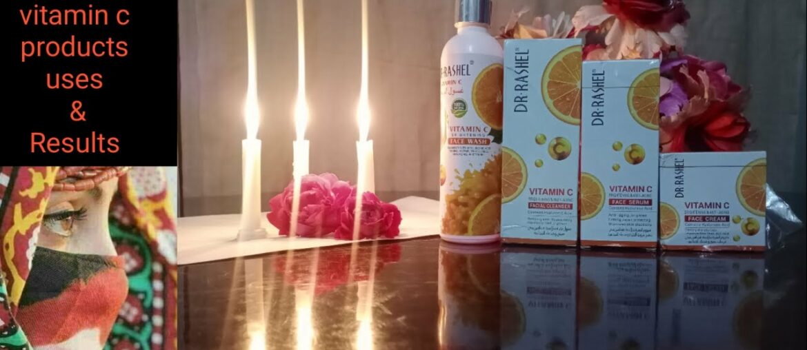 Review on Dr Rashel vitamin C  set.  Uses and results of Dr rashel vitamin C set