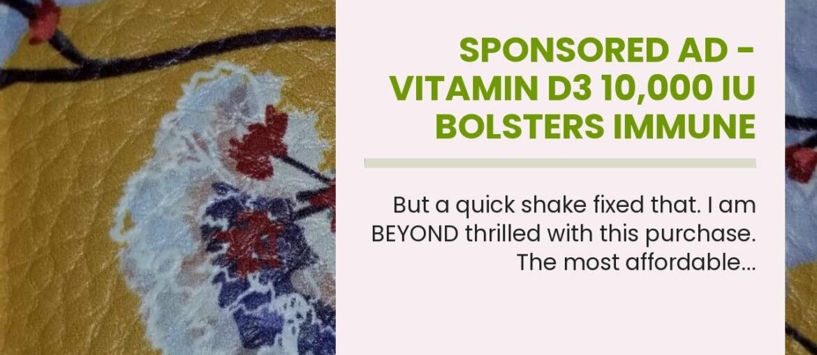 Sponsored Ad - Vitamin D3 10,000 IU Bolsters Immune Health by Puritan's Pride of Immune System...