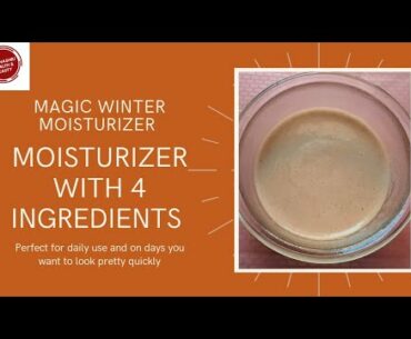 Almond & Flaxseeds Moisturizer|Magic moisturizer #glycerin #vitE #vitC #almonds #flaxseeds #cream