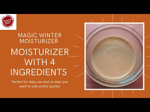 Almond & Flaxseeds Moisturizer|Magic moisturizer #glycerin #vitE #vitC #almonds #flaxseeds #cream