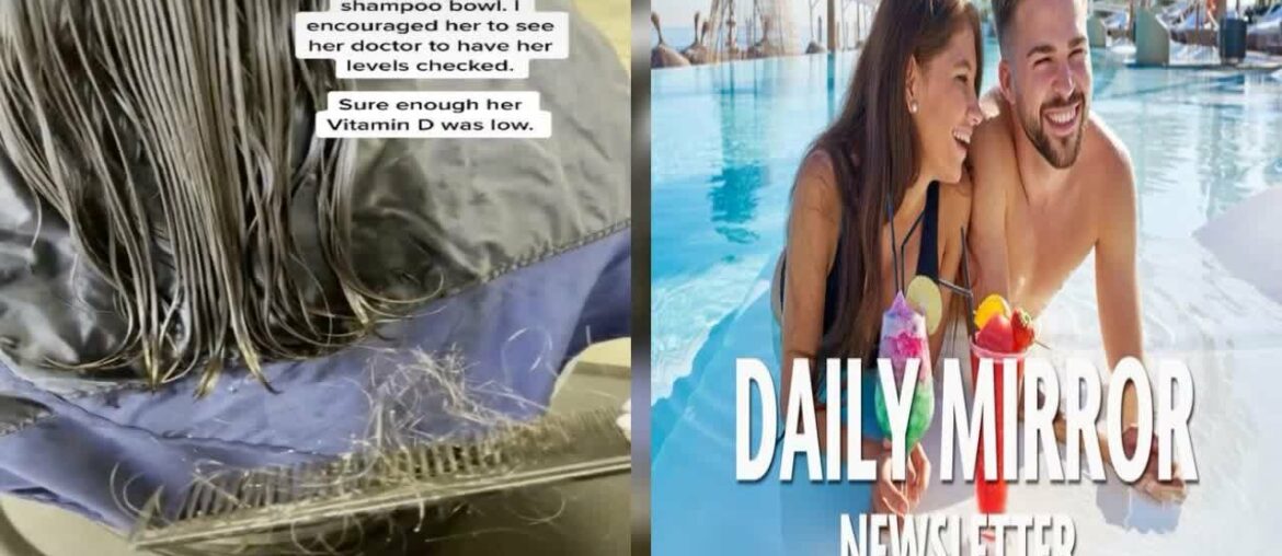 Hairdresser shares the warning sign that your body is deficient in vitamin D