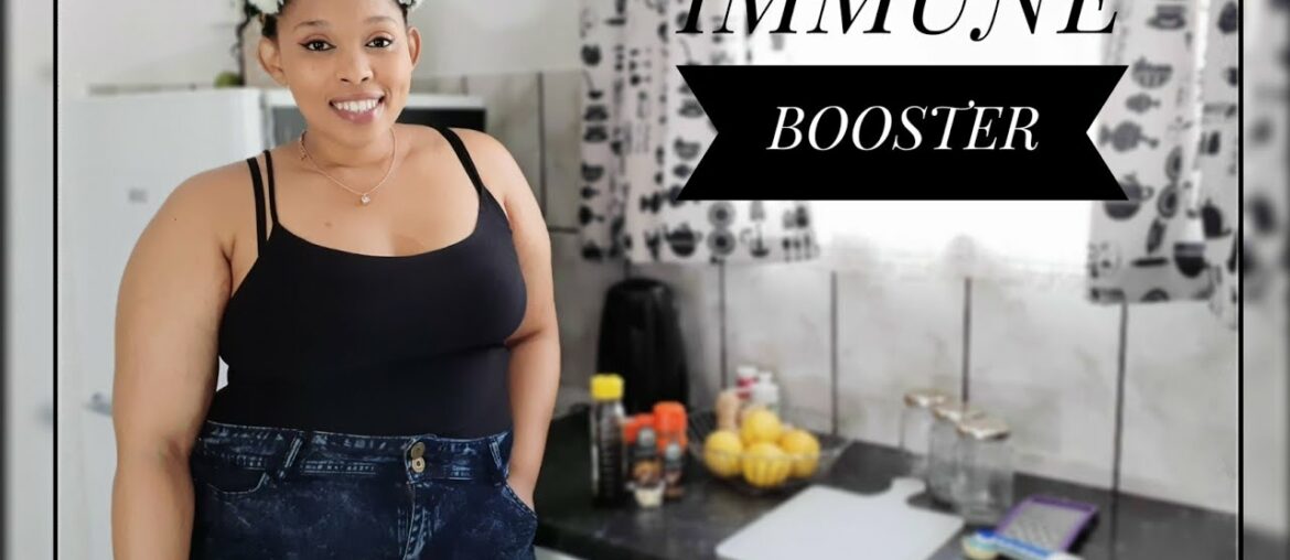 Refreshing IMMUNE BOOSTING drink // let's beat corona // #SouthAfricanNurse// Jodene Siydow