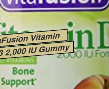 VitaFusion Vitamin D3 2,000 IU Gummy Vitamins for Adults - 275 Gummies