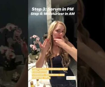 How to apply Biovaj Rejuvenating Serum? Vitamin C Serum for wrinkles, fine lines, aging skin.