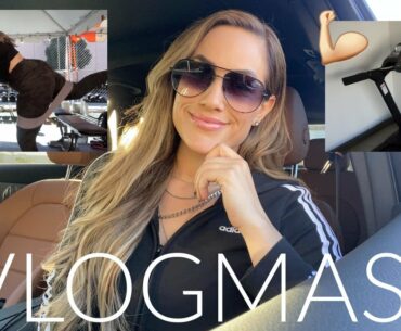 Killer Leg Workout + Home Gym Update (NEW Equipment came!!) Vlogmas