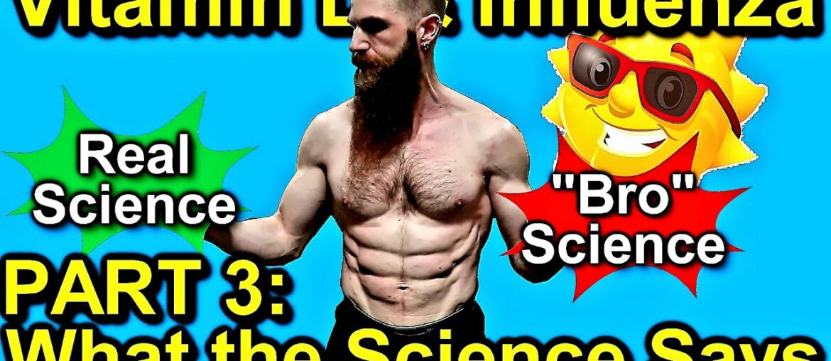 EFFICACY of VITAMIN D3 on INFLUENZA | What Over 2 Dozen Studies Say on Vitamin D Benefits (Part 3)