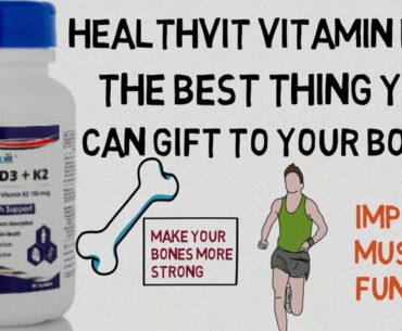 HEALTHVIT VITAMIN D3 + K2 REVIEW