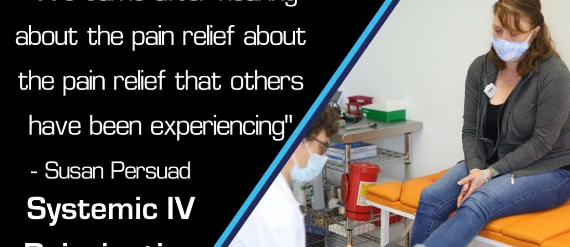 For Overall Health & Wellness, Susan Receives Systemic IV Rejuvenation At BioXcellerator