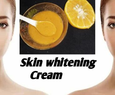 Vitamin C Orange Cream, Skin Whitening, Anti-Aging Cream