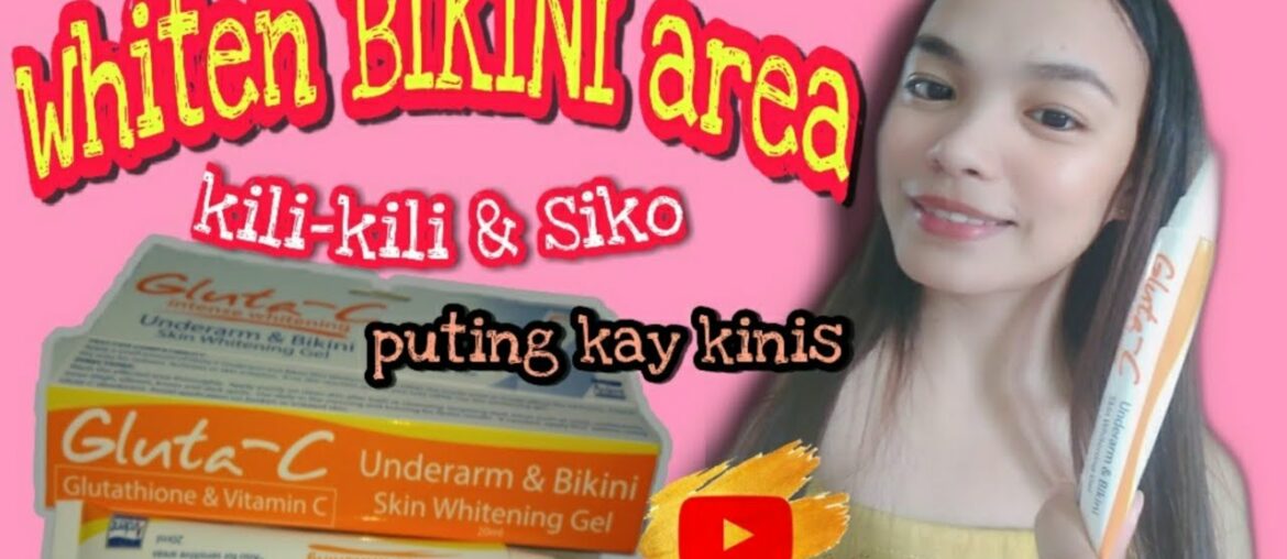 GLUTA-C & VITAMIN C (underarm & bikini skin whitening gel || MADIL CT VLOGS