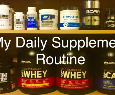 My Daily Supplement Routine for Performance, Health, and Wellness