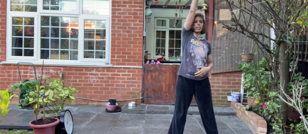 10 Min Low Impact Garden Workout (vitamin D friendly!)