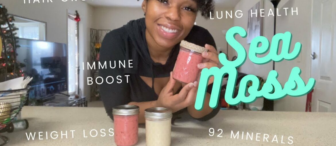 Irish Sea Moss | Natural Immune Support | How to make Sea Moss