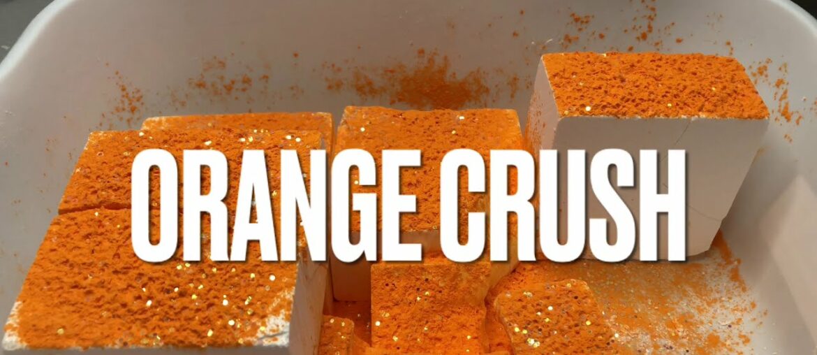 Gym Chalk Crush W Holi Powder | HBD Shazia | @SecretAsmrLover | Oddly Satisfying