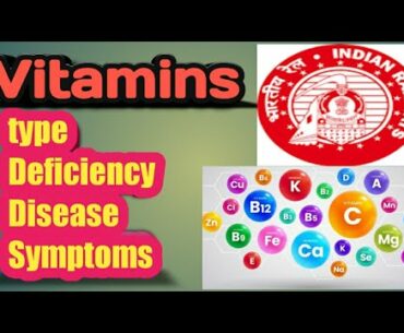 type of Vitamins and its diseases