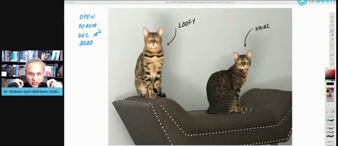 Your COVID-19 Questions Answered (Open forum Friday December 18th, 2020)