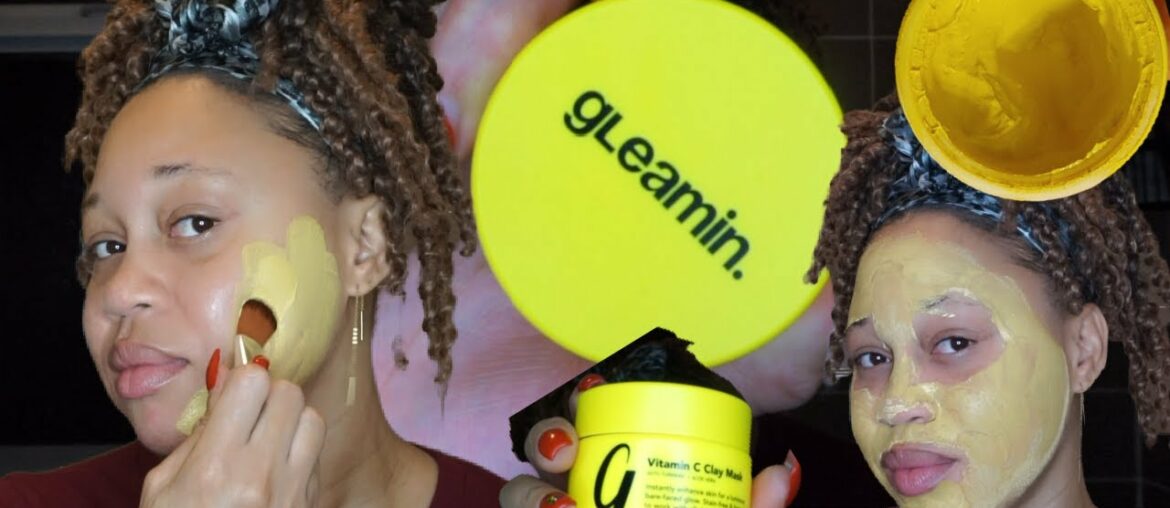 Gleamin Face Mask Review - FADE ACNE SCARS ! EuniyceMari
