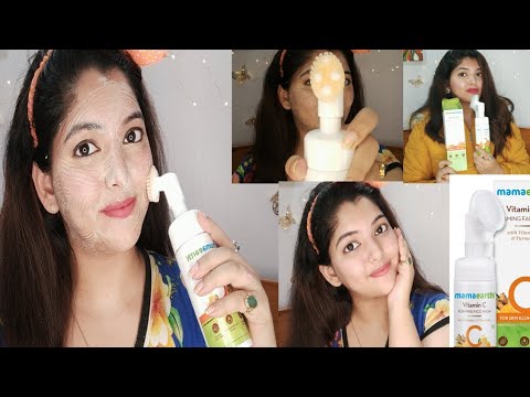 Mamaearth Vitamin C Foaming Face Wash Review | Giveaway Day1 | Simple Life by Ananya